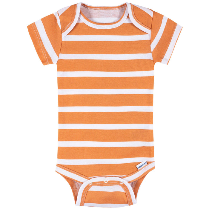 8-Pack Baby Neutral Peeling Good Short Sleeve Onesies® Bodysuits onesies Onesies® Brand