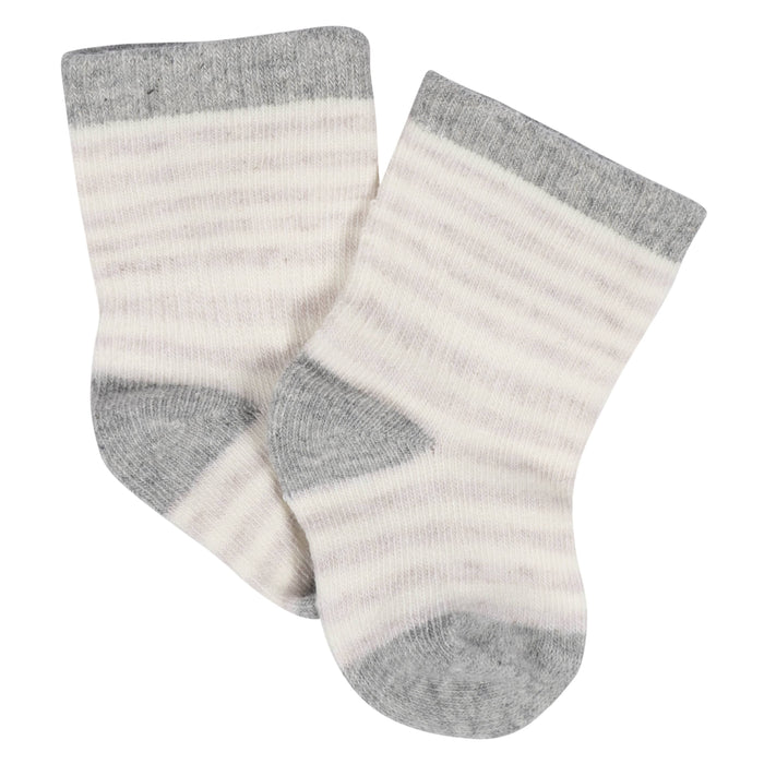 8-Pack Baby Neutral Southwest Jersey Wiggle Proof® Socks