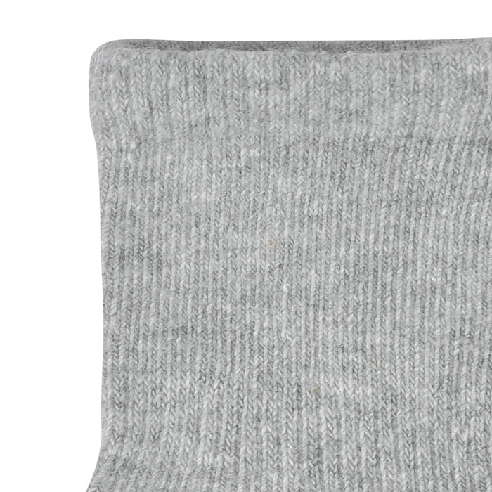 8-Pack Baby & Toddler Gray Heather Wiggle-Proof™ Jersey Crew Socks-Gerber Childrenswear