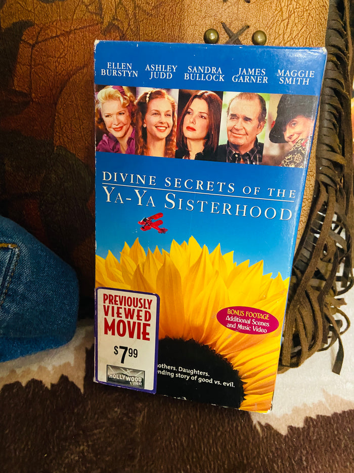 Vintage VHS, Divine Secrets Of The YaYa Sisterhood - Deer Creek Mercantile