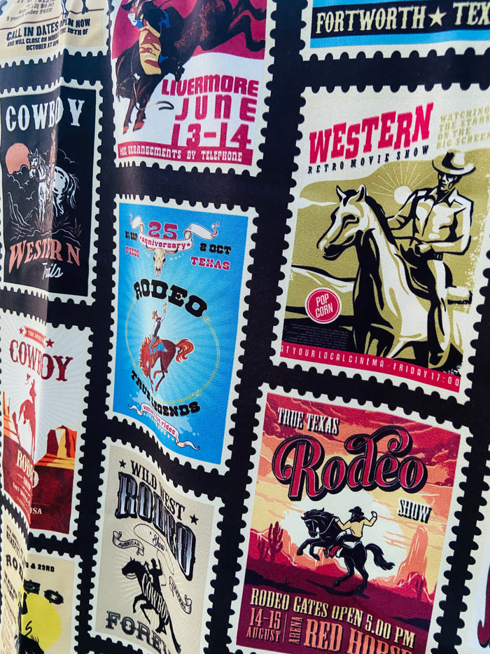 Stamp Of Rodeo Approval Western Wild Rag - Deer Creek Mercantile