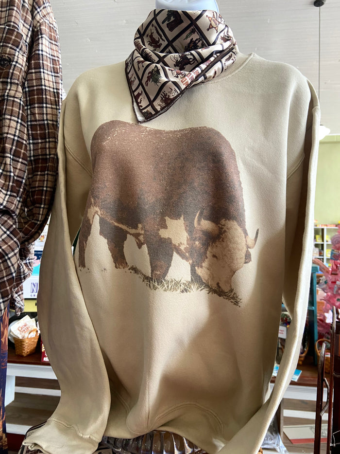 Billy The Bull Crewneck Sweatshirt - Deer Creek Mercantile
