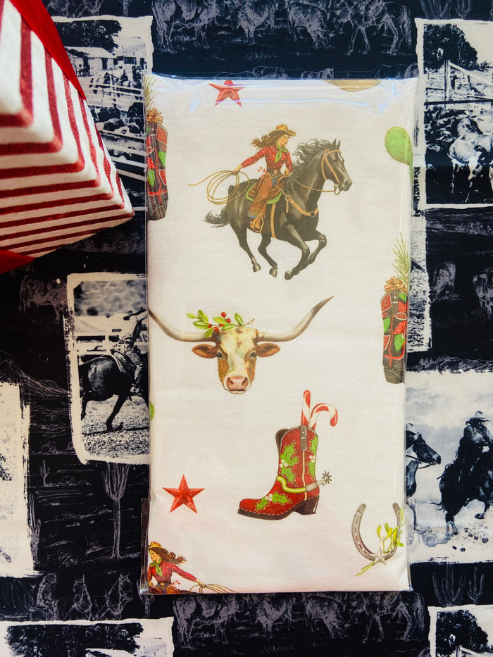 The Cowgirl Print Dish Towel - Deer Creek Mercantile