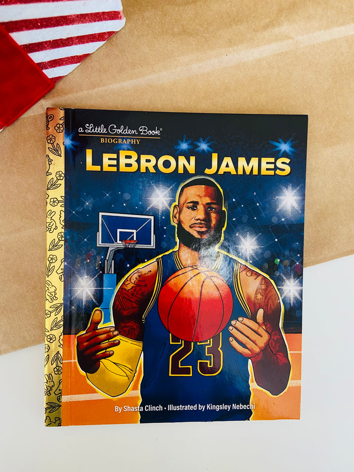 NEW Little Golden Book, Biography, Lebron James - Deer Creek Mercantile