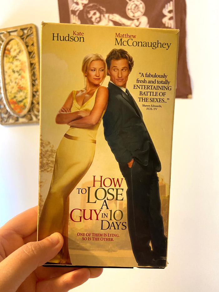 Vintage VHS ~ How To Lose A Guy In 10 Days - Deer Creek Mercantile