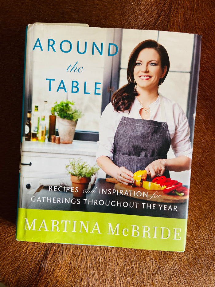 Vintage Martina McBride Around The Table Cookbook - Deer Creek Mercantile