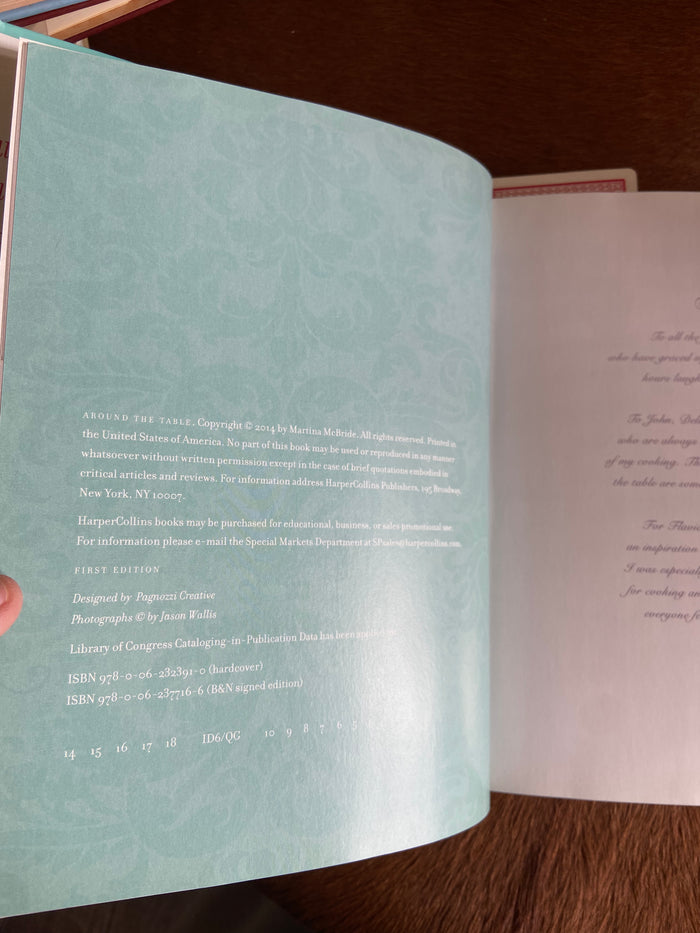 Vintage Martina McBride Around The Table Cookbook - Deer Creek Mercantile