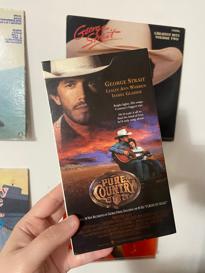 Vintage Pure Country ~ George Strait VHS - Deer Creek Mercantile