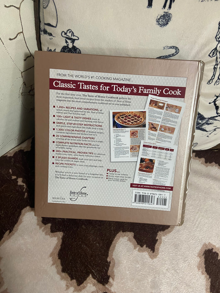 Vintage Taste Of Home Cookbook - Deer Creek Mercantile