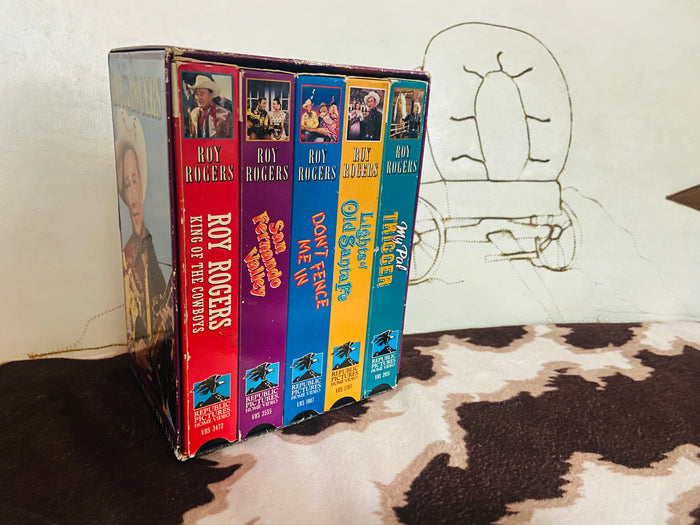 Vintage Roy Rogers VHS Boxed Set 1992 - Deer Creek Mercantile