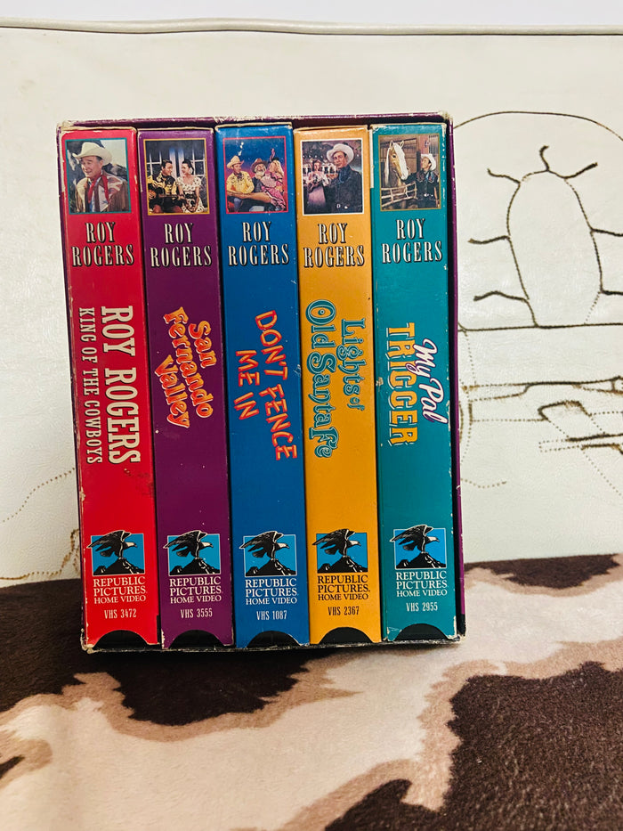 Vintage Roy Rogers VHS Boxed Set 1992 - Deer Creek Mercantile