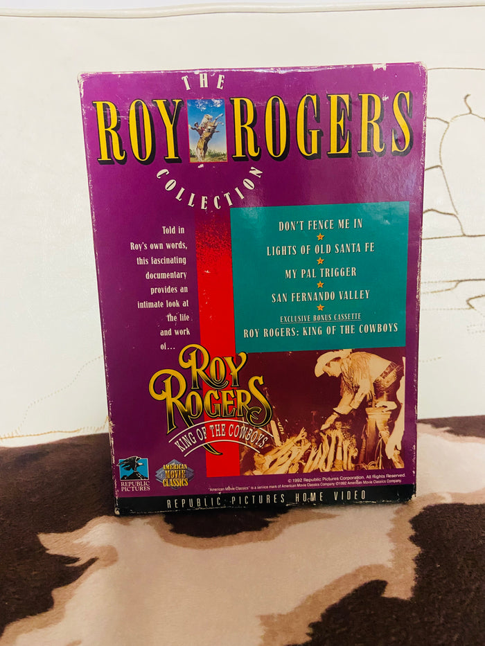 Vintage Roy Rogers VHS Boxed Set 1992 - Deer Creek Mercantile