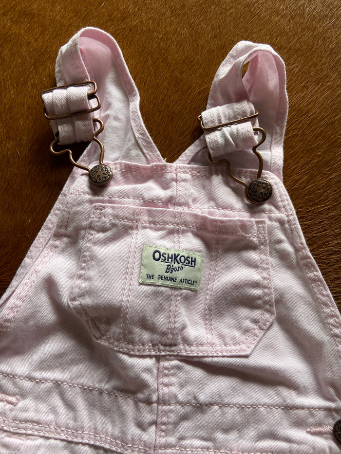 Vintage Light Pink Oshkosh Overalls *18 Months - Deer Creek Mercantile