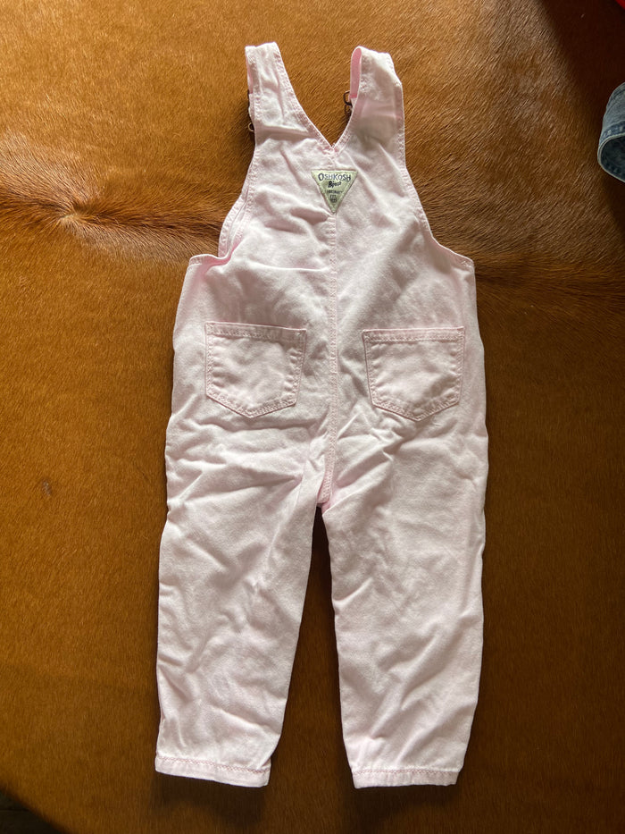 Vintage Light Pink Oshkosh Overalls *18 Months - Deer Creek Mercantile