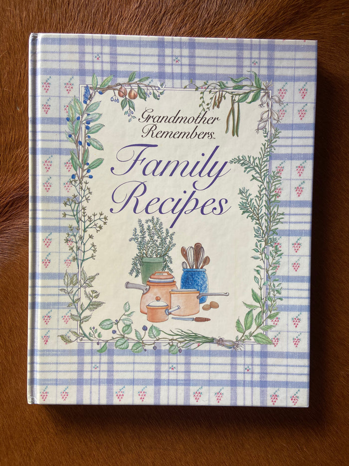 Vintage Grandmother Remembers Recipe Book - Deer Creek Mercantile