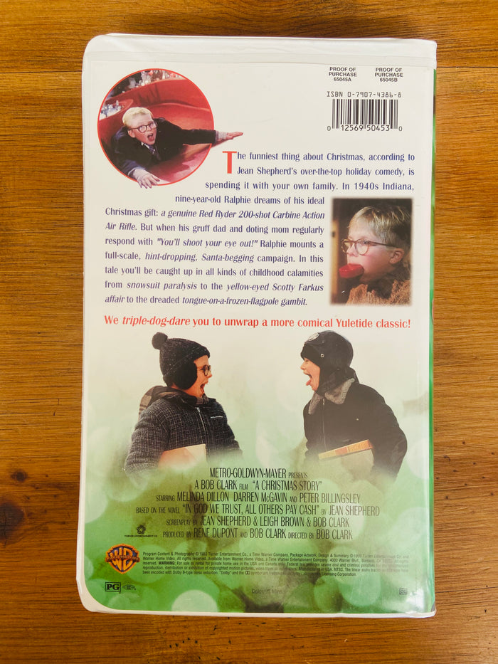 Vintage A Christmas Story VHS - Deer Creek Mercantile