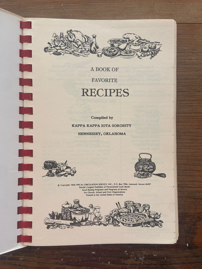 Vintage Granny's Cookbook ~ Home Made Cooking Good 'Nuff For Sharing Cookbook - Deer Creek Mercantile