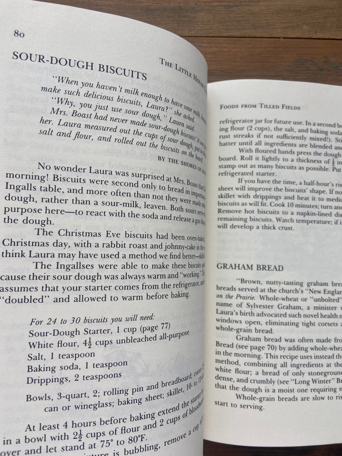 Vintage The Little House Cookbook ~ Laura Ingress Wilder By Barbara M. Walker - Deer Creek Mercantile