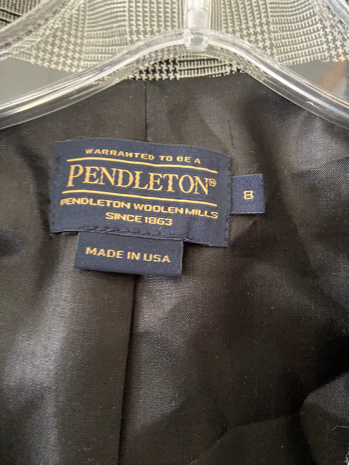 Vintage Pendleton Suit Set Women's Black/White - Deer Creek Mercantile