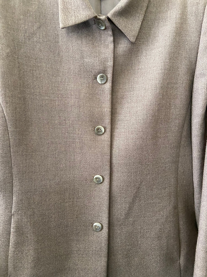 Vintage Pendleton Suit Set Women's Tan Skirt/Blazer (imperfections) - Deer Creek Mercantile