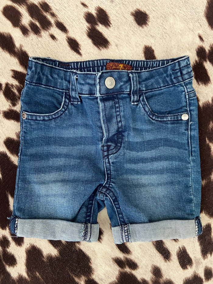 Pre-Loved 7 For All Mankind Denim Shorts *12 Months - Deer Creek Mercantile