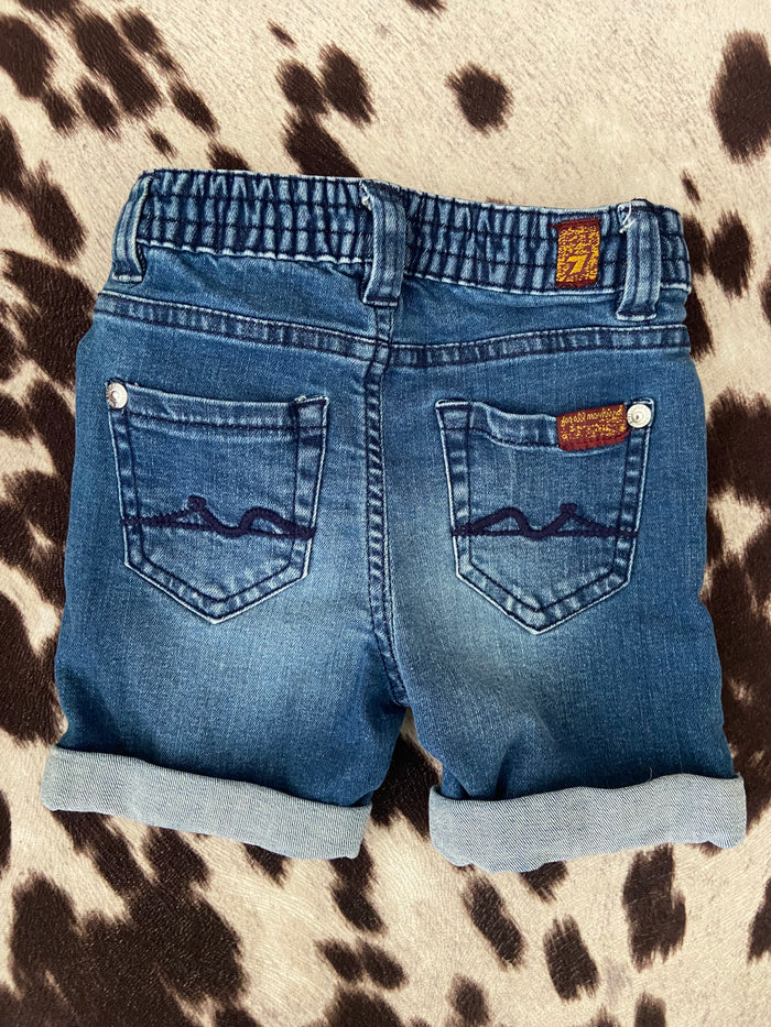 Pre-Loved 7 For All Mankind Denim Shorts *12 Months - Deer Creek Mercantile
