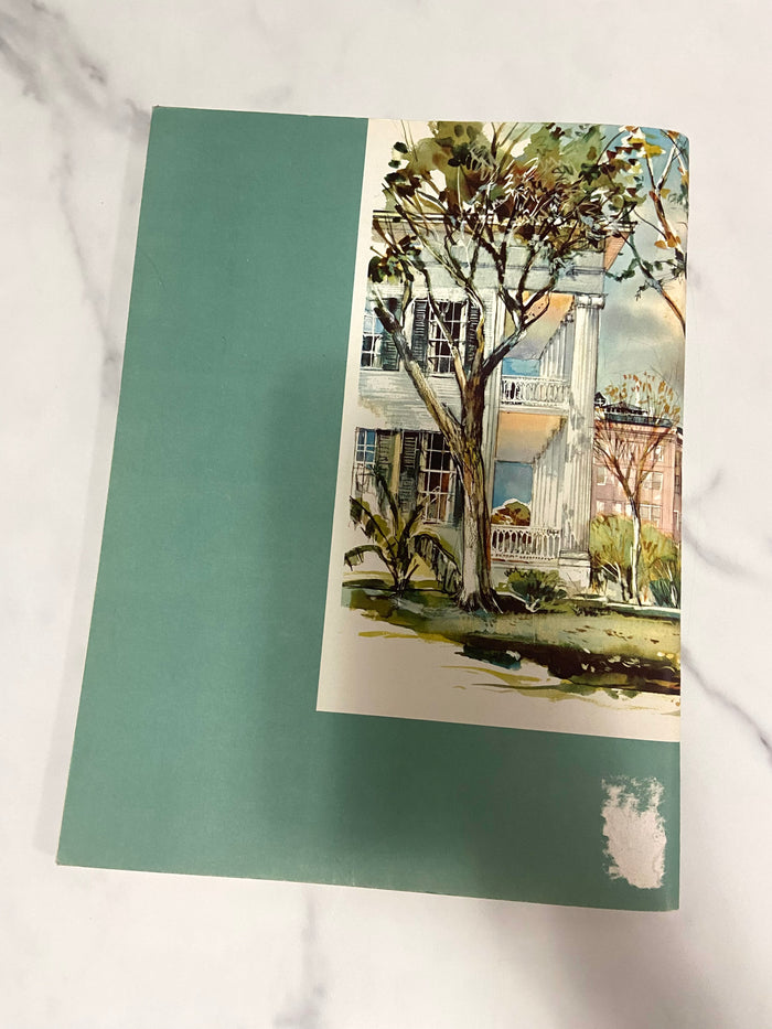 Vintage Texas Sketchbook, Humble Oil Refining Co. Art Book, 1958, E.M. Schiwetz - Deer Creek Mercantile