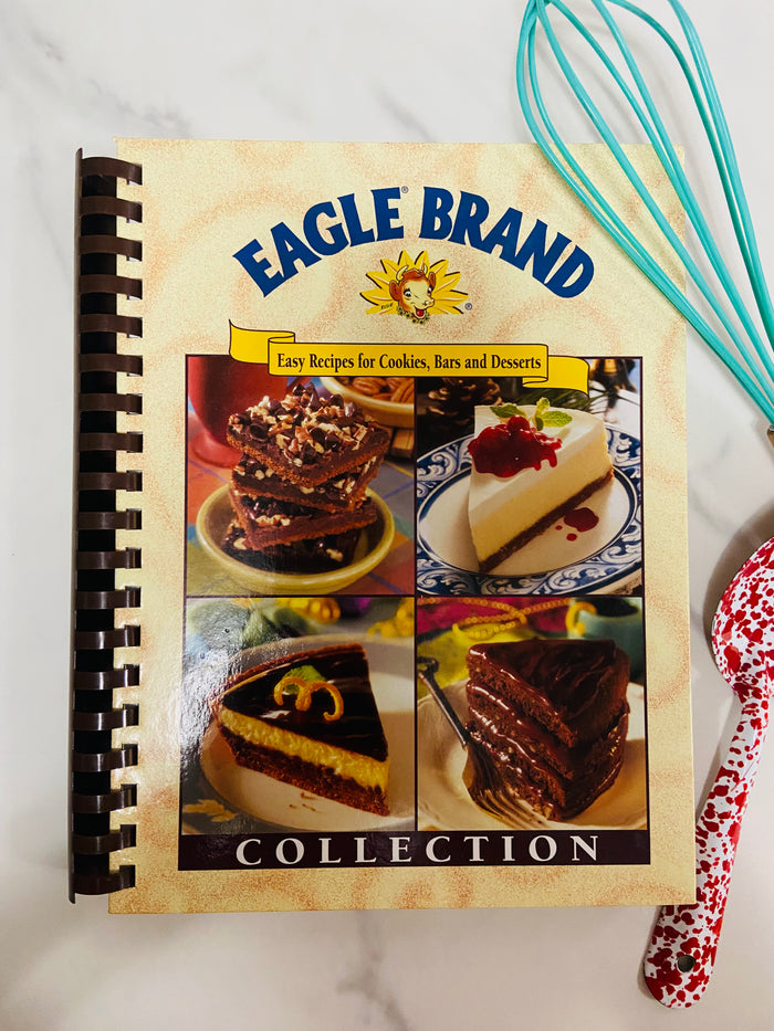 Vintage Eagle Brand Spiral Cookbook, Cookies, Bars & Desserts - Deer Creek Mercantile