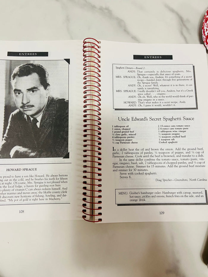 Vintage Aunt Bee's Mayberry Cookbook, 1991 - Deer Creek Mercantile