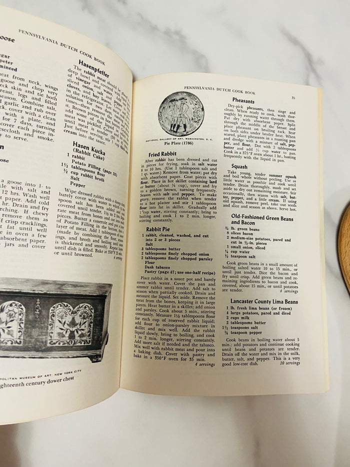 Vintage Pennsylvania Dutch Cookbook, 1961, Paperback - Deer Creek Mercantile