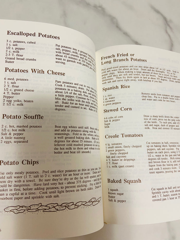 Vintage Depression Era Cookbook - Deer Creek Mercantile