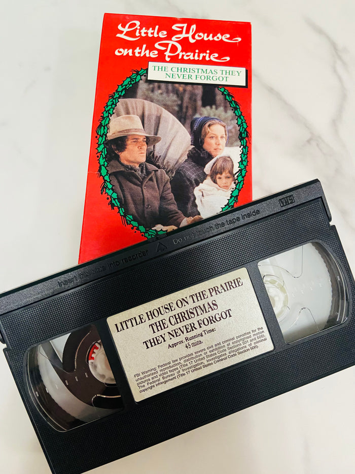 Vintage Little House On The Prairie, The Christmas They Never Forgot VHS Movie, 1989 - Deer Creek Mercantile
