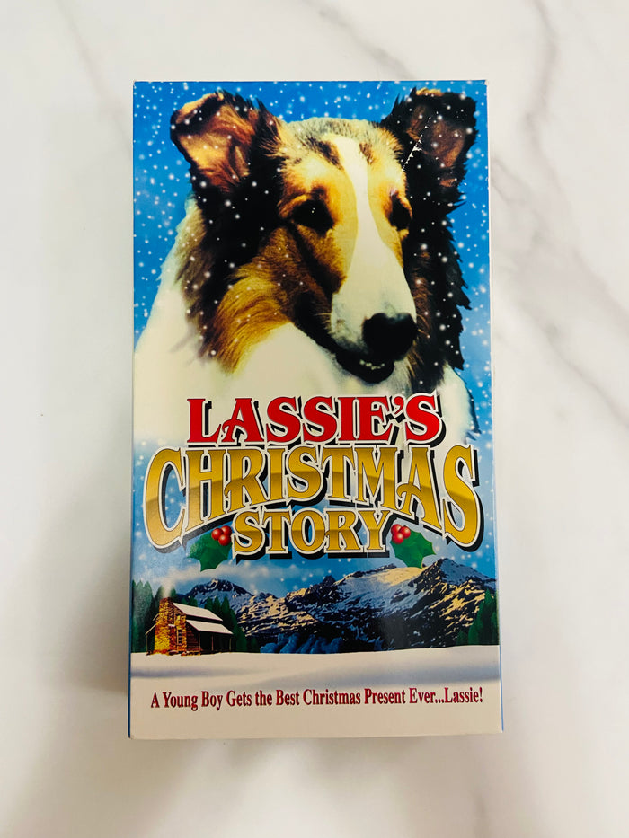 Vintage Lassie Christmas Story VHS Movie, 1991 - Deer Creek Mercantile