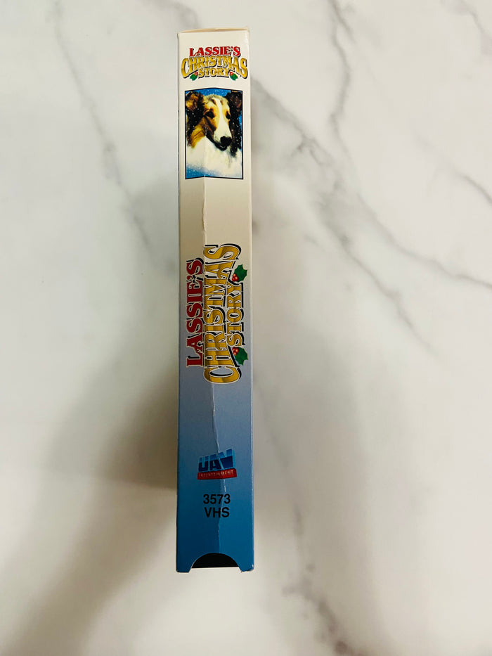 Vintage Lassie Christmas Story VHS Movie, 1991 - Deer Creek Mercantile
