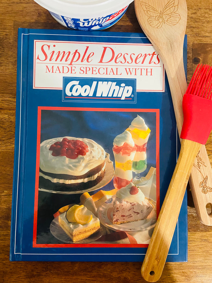 Vintage Simple Desserts Made Special With Cool Whip, Kraft Foods Cookbook, Desserts, Baking, 1994 - Deer Creek Mercantile