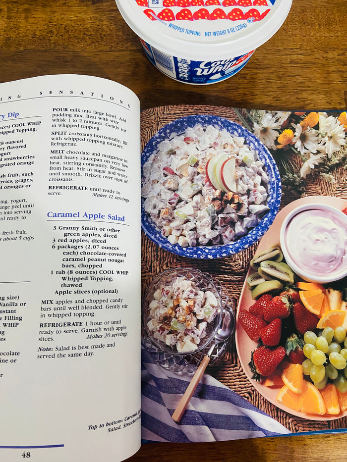 Vintage Simple Desserts Made Special With Cool Whip, Kraft Foods Cookbook, Desserts, Baking, 1994 - Deer Creek Mercantile