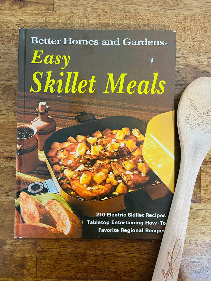 Vintage Better Homes & Gardens Easy Skillet Meals Cookbook, 1972 - Deer Creek Mercantile
