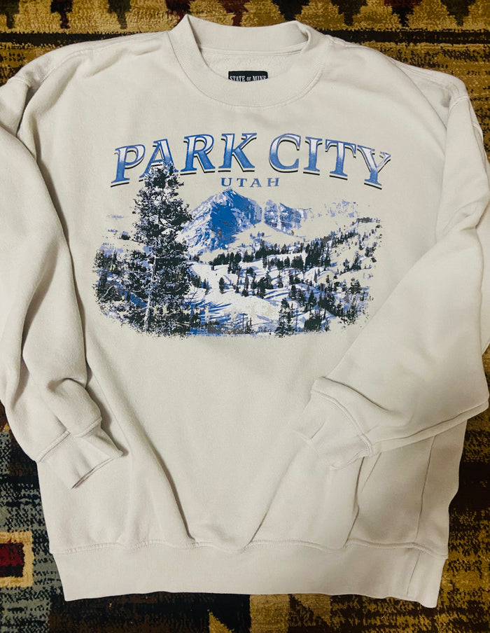 Pre-Loved Park City Utah Sweatshirt Size Large - Deer Creek Mercantile
