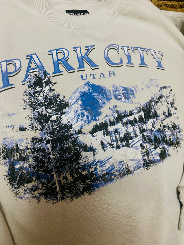 Pre-Loved Park City Utah Sweatshirt Size Large - Deer Creek Mercantile