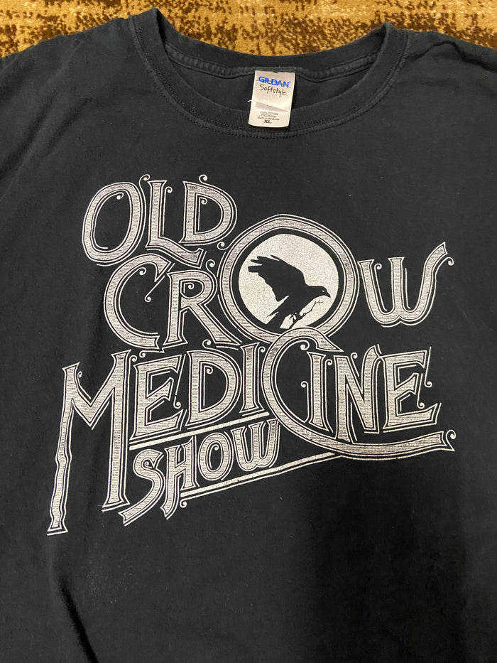 Vintage Old Crow Medicine Show Band Graphic Tee Size XL - Deer Creek Mercantile