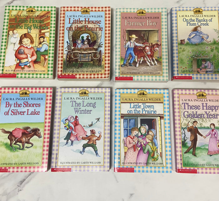 Vintage Little House On The Prairie Laura Ingalls Wilder Book Set, Paperback - Deer Creek Mercantile