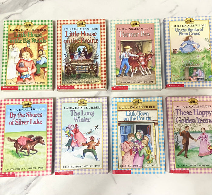 Vintage Little House On The Prairie Laura Ingalls Wilder Book Set, Paperback - Deer Creek Mercantile