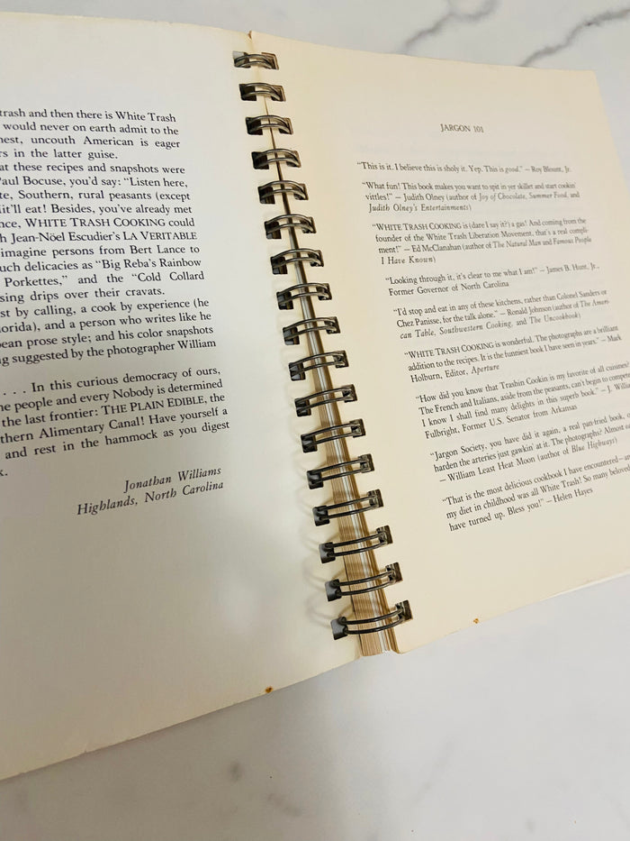 Vintage White Trash Cooking 1986 Cookbook - Deer Creek Mercantile