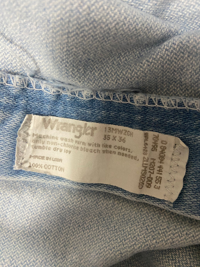 Vintage Wrangler Light Wash Denim Cowboy Cut Jeans *Size 35x36, Men's - Deer Creek Mercantile