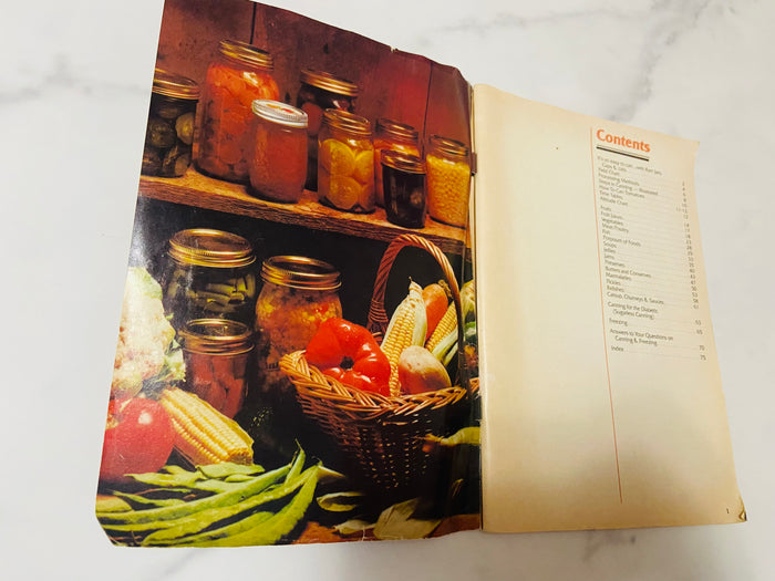 Vintage Kerr Home Canning Book ~ Cookbook 1986 - Deer Creek Mercantile