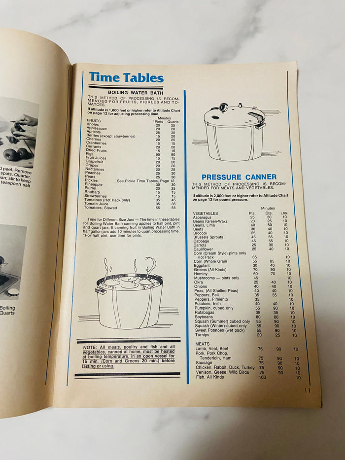 Vintage Kerr Home Canning Book ~ Cookbook 1986 - Deer Creek Mercantile