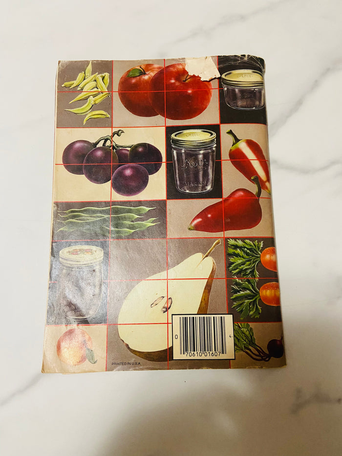 Vintage Kerr Home Canning Book ~ Cookbook 1986 - Deer Creek Mercantile