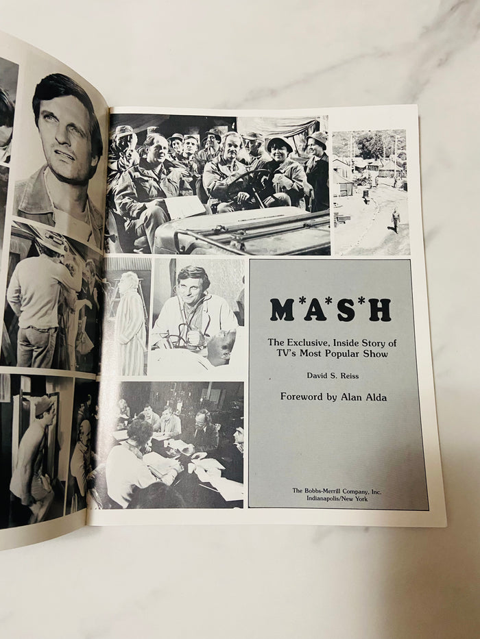 Vintage Mash TV Show 1980s Collectible Book - Deer Creek Mercantile