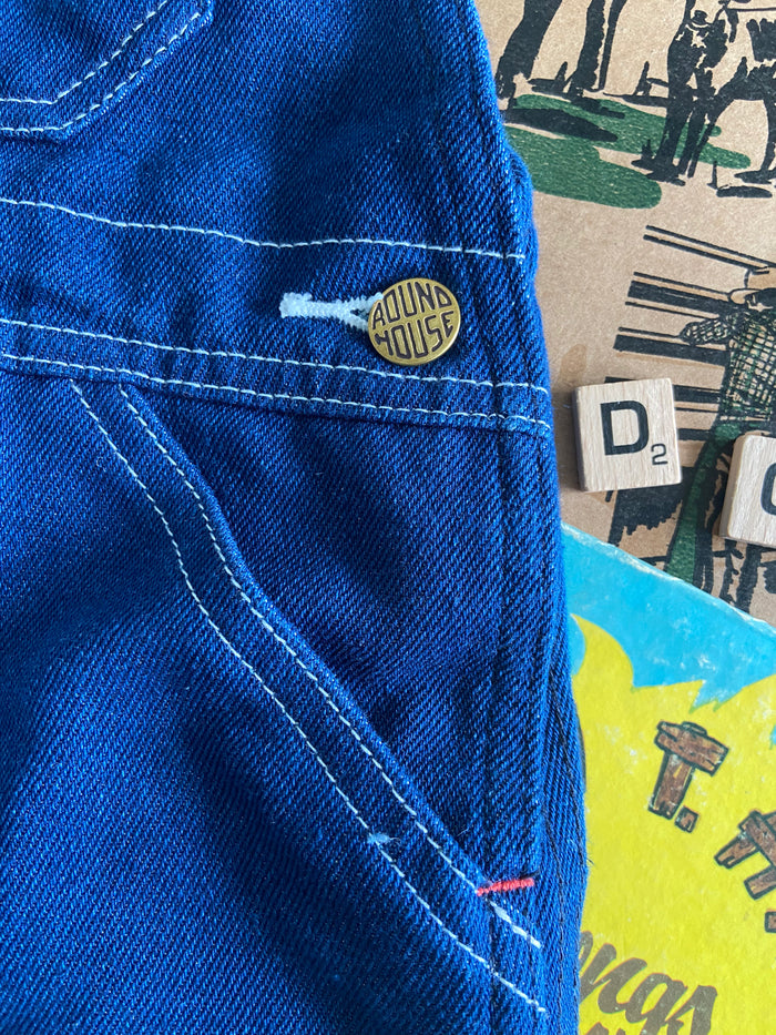 Pre-Loved Round House Denim Jean Overalls *2T - Deer Creek Mercantile