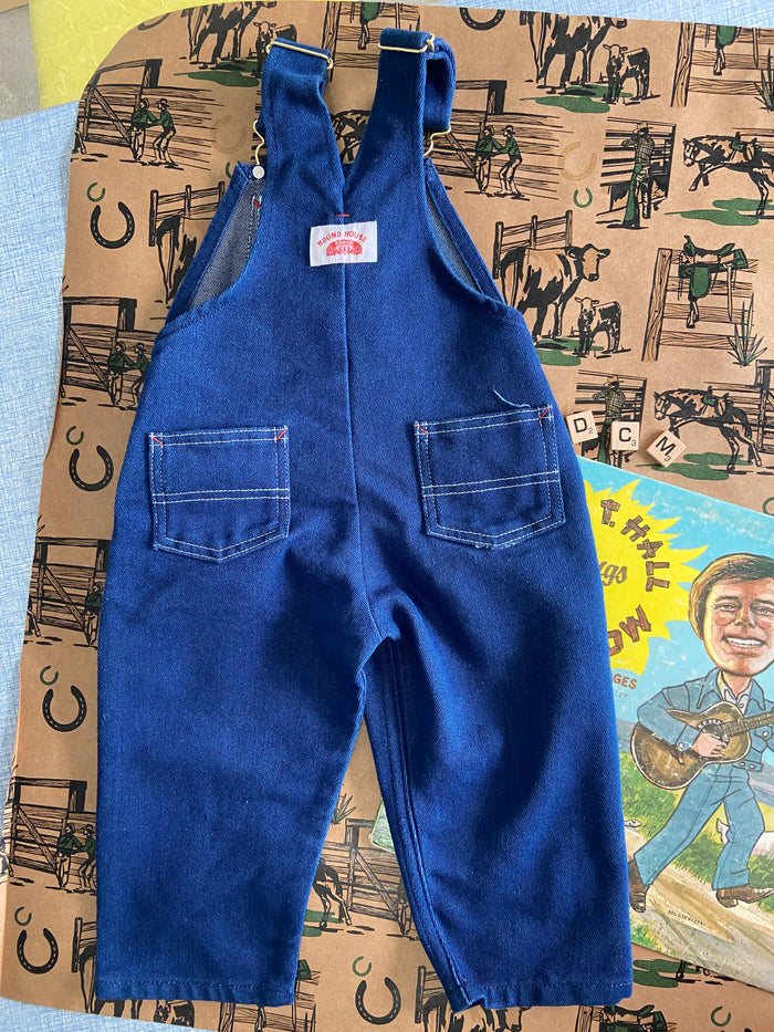 Pre-Loved Round House Denim Jean Overalls *2T - Deer Creek Mercantile